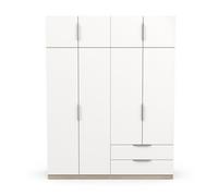 Armario 8 puertas y 2 cajones l157,3 cm - ghost