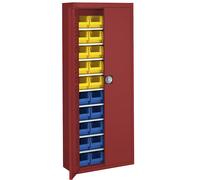 Armario-almacén con cajas visualizables mauser, H x A x P 1740 x 680 x 280 mm, monocolor