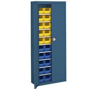 Armario-almacén con cajas visualizables mauser, H x A x P 1740 x 680 x 280 mm, monocolor
