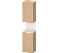 Armario alto Collection One de Duravit, apertura a la derecha, 400x360x1760mm, nicho blanco super mate, QA1346R84300000, Color: Roble Naturaleza