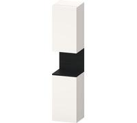 Armario alto Collection One de Duravit, apertura a la izquierda, 400x360x1760mm, nicho roble negro, QA1346L16840010, Color: Supermatt blanco/con iluminaciÃ³n de nicho