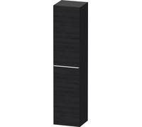Armario alto Duravit D-Neo, 400x1760x360mm, 1 puerta, apertura a la derecha, 5 baldas de cristal, tirador cromo, DE1328R10160000, Color: Decoración roble negro