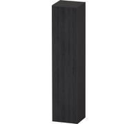 Armario alto Duravit Zencha, 400x360x1760 mm, 1 puerta, tope izquierdo, ZE1352L16800000, Color: Frente: roble negro/carcasa: grafito supermatt