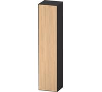 Armario alto Duravit Zencha, 400x360x1760 mm, 1 puerta, tope izquierdo, ZE1352L30800000, Color: Frente: roble natural/carcasa: grafito supermatt