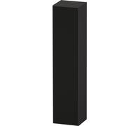Armario alto Duravit Zencha, 400x360x1760 mm, 1 puerta, tope izquierdo, ZE1352L63800000, Color: Frente: estructura de lÃneas negras (vidrio)/carcasa: grafito supermatt