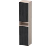 Armario alto Duravit Zencha, 400x360x1760 mm, 2 puertas, tope derecho, ZE1352L, ZE1353L16830000, Color: Frontal: roble negro/carcasa: supermatt topo