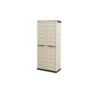 Armario Alto Estantes Interiores Con Dos de Polipropileno cm70x39x165 para
