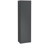Armario alto Finion de Villeroy & Boch, con bisagra a la izquierda, 418x1516x270mm, F48000HG, Color: Laca mate azul noche