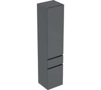 Geberit Renova Plan armario alto con 2 puertas, 39x180x36cm, 501923, Color: Lava / lacado mate - 501.923.JK.1