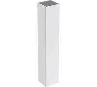 Armario alto Plan de Geberit Renova, con una puerta, 33x180x29,8cm, 504045001, Color: blanco / barnizado satinado mate - CM