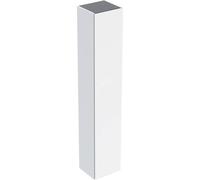 Armario alto Plan de Geberit Renova, con una puerta, 33x180x29,8cm, 504045011, Color: blanco / barnizado con brillo satinado - CM
