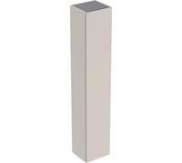 Armario alto Plan de Geberit Renova, con una puerta, 33x180x29,8cm, 504045DB1, Color: gris arena / barnizado satinado mate - CM