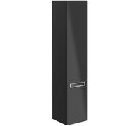 Armario alto Subway 2.0 de Villeroy & Boch, 2 puertas, bisagra izquierda, 350x1650x370mm, A70910DH, Color: Blanco brillante, mango: cromado brillante