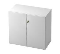 Armario archivador eurokraft pro, puertas batientes, 1 balda