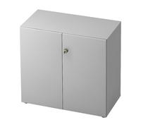 Armario archivador eurokraft pro, puertas batientes, 1 balda