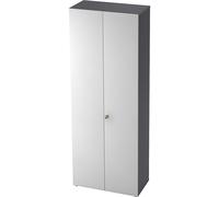 Armario archivador eurokraft pro, puertas batientes, 5 baldas