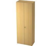 Armario archivador eurokraft pro, puertas batientes, 5 baldas