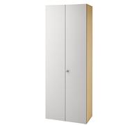 Armario archivador eurokraft pro, puertas batientes, 5 baldas