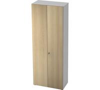 Armario archivador eurokraft pro, puertas batientes, 5 baldas
