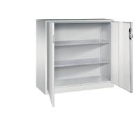 Armario auxiliar de taller con puertas batientes C+P, H x A x P 1200 x 1200 x 500 mm