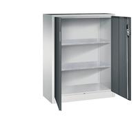 Armario auxiliar de taller con puertas batientes C+P, H x A x P 1200 x 930 x 400 mm