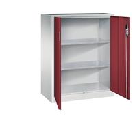 Armario auxiliar de taller con puertas batientes C+P, H x A x P 1200 x 930 x 500 mm