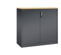 Armario auxiliar para archivadores ACURADO C+P, 3 pisos de archivadores, H x A x P 1200 x 1200 x 500 mm