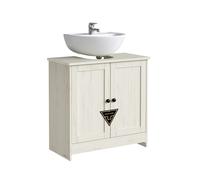 Mueble bajo lavabo sin herramientas con estante ajustable