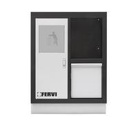 Armario bajo multifuncional 680x458x910 mm para taller Fervi A007/06