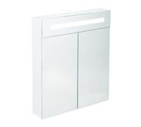 Armario baño led botiquín de pared 3 estantes 8,6 kg armario espejo LED