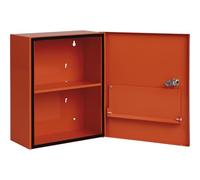 Armario botiquín HEIDELBERG City Style, H x A x P 362 x 302 x 140 mm, vacío, naranja.