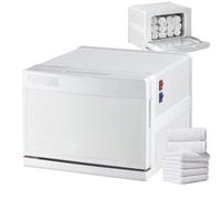 Armario calentador de toallas con esterilizador UV y calentamiento rápido para salón, peluquería y uso doméstico