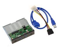 Armario Carcasa Formato 3.5" 4 Puertos USB 3.1 10G-2 Tipo A Y 2 C - Chipset Via