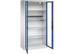 Armario cargador de baterías BASIC C+P, con puertas con ventanilla
