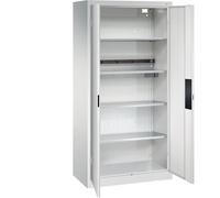 Armario cargador de baterías BASIC C+P, con puertas de chapa maciza