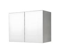 Armario Cocina Pared Armarios de Acero Inoxidable Armario Baño Pared Estantes Extraíbles Diseño Sin Tiradores Adecuado para Cocinas Balcones y Baños(70 * 38 * 60cm)