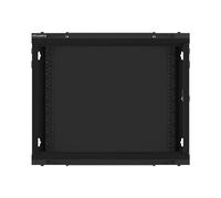 ARMARIO LANBERG 9U 600X450X512 AUTO ENSAMBLADO RACK 19 HASTA 60 KG NEGRO