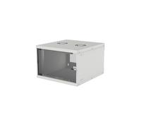 Armario colgante 6U 540x560 Rack 19, Basic, Flatpack, gris 714792