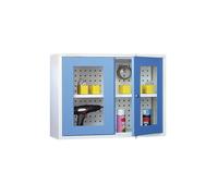 Armario colgante, altura 600 mm Pavoy, con puerta/s con ventanilla