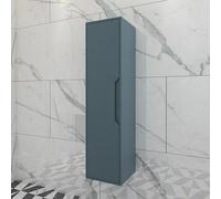 Armario colgante de baño Casiopea (An x Pr x Al: 35 x 35 x 140 cm, Azul manhatan)