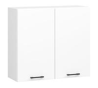 Armario colgante de cocina alto akord oliwia blanco 80 cm 2 puertas 80x30x72 cm