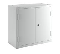 Armario colgante para taller eurokraft basic, H x A x P 600 x 650 x 320 mm, puertas de chapa maciza