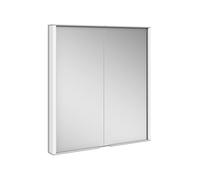 Armario con espejo de pared KEUCO ROYAL MATCH, 2 puertas de cristal doble espejo, 650mm, 12811171301