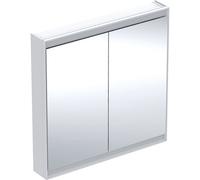 Armario con espejo Geberit ONE con ComfortLight, 2 puertas, montaje en superficie, 90x90x15cm, 505.813.00., Color: blanco / aluminio con recubrimiento de polvo - 505.813.00.2