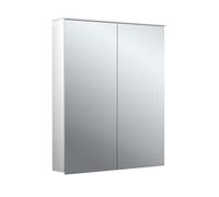Armario con espejo iluminado emco flat 2 Design LED con difusor de luz, 2 puertas, 600x711x113mm, 979706402