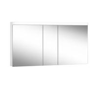 Armario con espejo iluminado LOW basic LED de Schneider, 3 puertas 60/30/60cm, 1495x120x747mm, 171.350.02.0201, Versión: Estándar de la UE/blanco del corpus/3000K