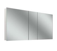 Armario con espejo iluminado Schneider Style TW LED, 3 puertas, 151,5x71,5x12cm, 194.150.01.02, Versión: CH estándar/estuche blanco