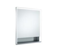Armario con espejo KEUCO Royal Lumos, de pared, 1 puerta, puerta corta, con espejo calefactor, abatible a la derecha, 650mm, 14331171104, Versión: sin control Dalí