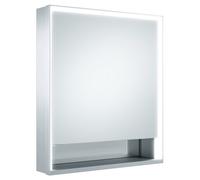 Armario con espejo KEUCO Royal Lumos, de pared, 1 puerta, puerta corta, con espejo calefactor, abatible a la derecha, 650mm, 14321171104, Versión: sin control Dalí