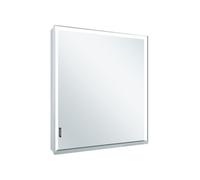 Armario con espejo KEUCO Royal Lumos, de pared, 1 puerta, puerta larga, bisagra derecha, 650mm, 14321172101, Versión: sin control Dalí